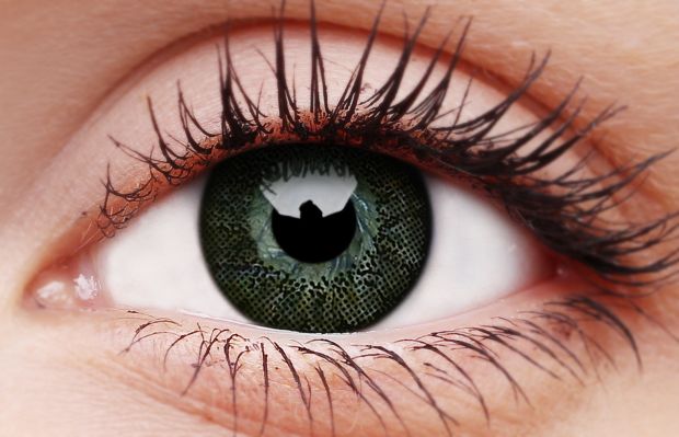 Awesome Black Coloured Contact Lenses