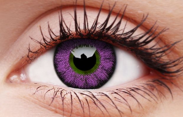 Ultra Violet Coloured Contact Lenses