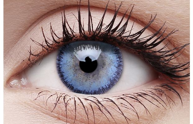 Frozen Blue Coloured Contact Lenses