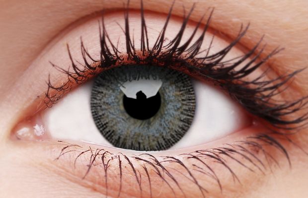 Grey Blue Coloured Contact Lenses