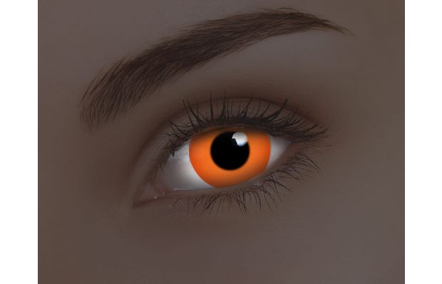 Glow Orange 1-year Coloured Contact Lenses