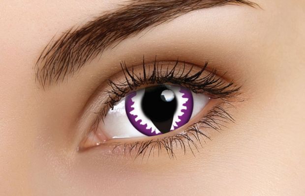 Purple Dragon Contact Lenses