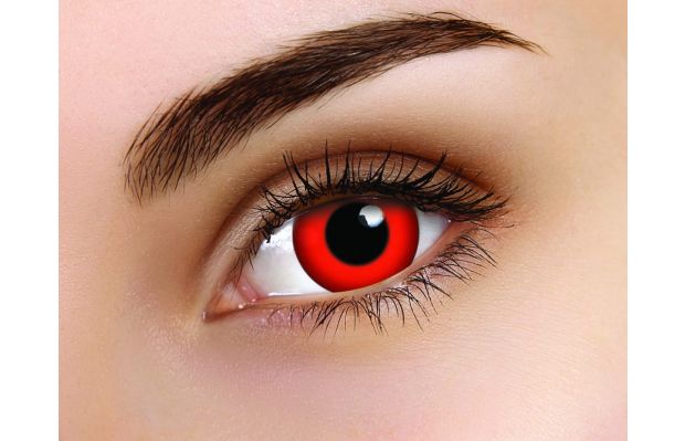 Red Devil Coloured Contact Lenses