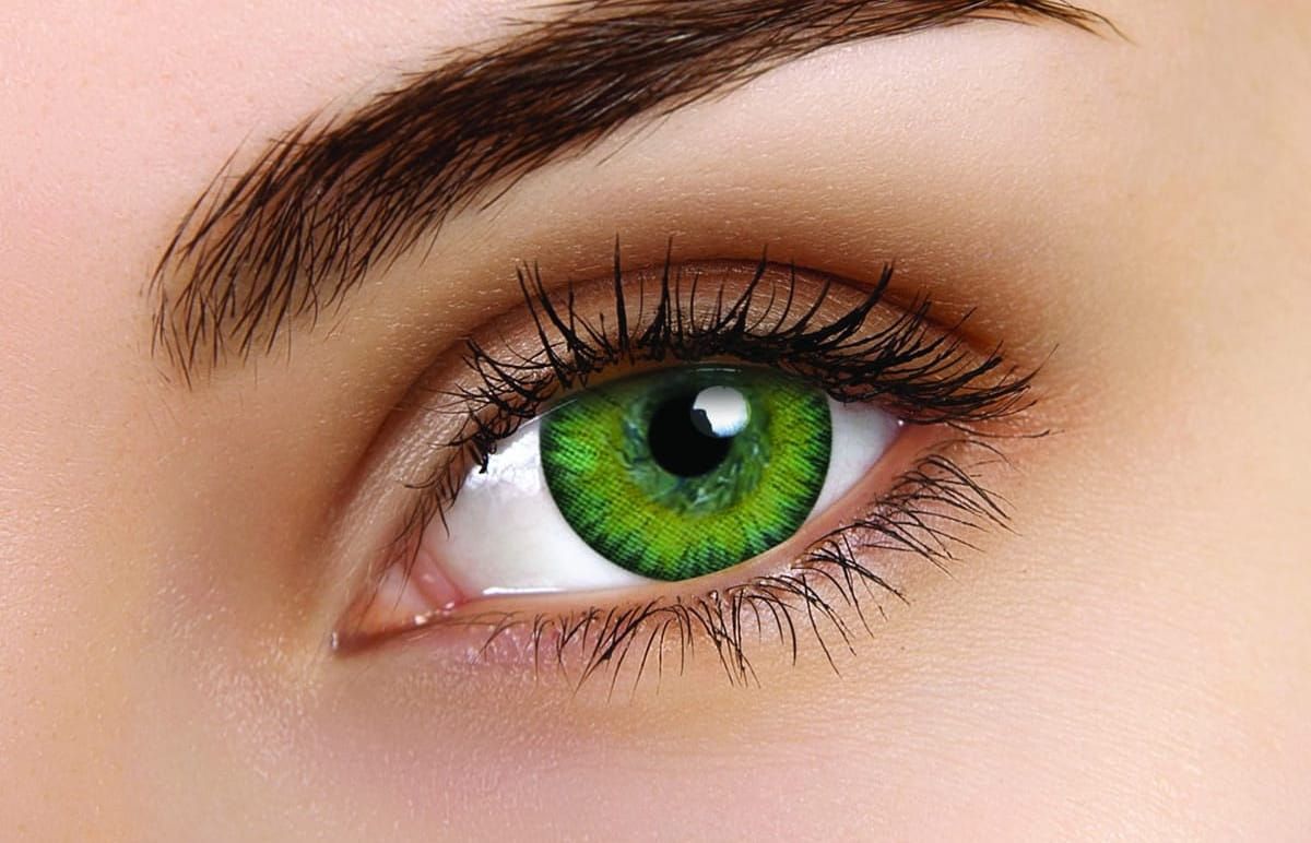 Colourvue Tones Green Coloured Contact Lenses