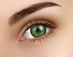 3 Tones Green Coloured Contact Lenses