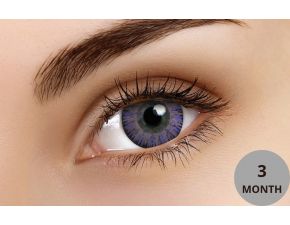 Glamour Violet Coloured Contact Lenses
