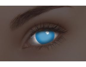 Electric Blue Coloured Contact Lenses