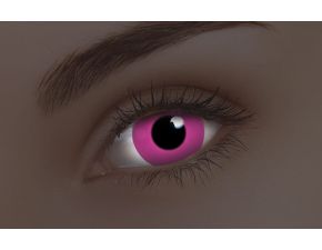 Glow Pink Coloured Contact Lenses