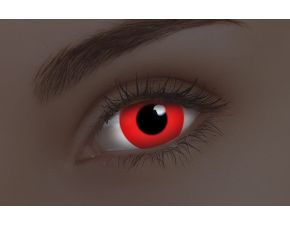 Glow Red Coloured Contact Lenses