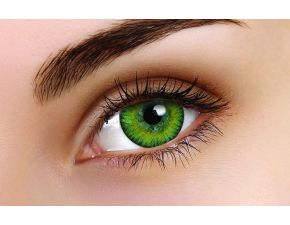 3 Tones Green Coloured Contact Lenses