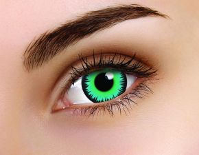Green Werewolf 1 Year Coloured Contact Lenses