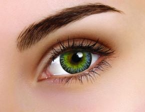 Glamour Grey Coloured Contact Lenses