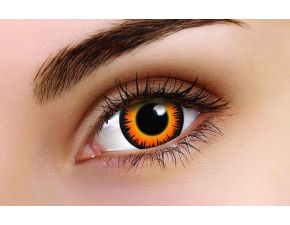 Orange Werewolf 1-day Coloured Contact Lenses