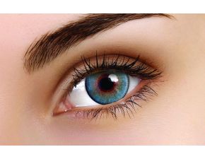 Sparkling Blue Coloured Contact Lenses