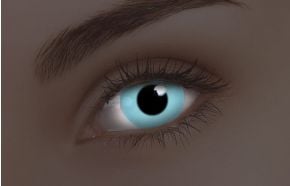 Glow Blue Coloured Contact Lenses