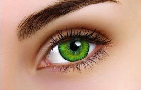 3 Tones Green Coloured Contact Lenses