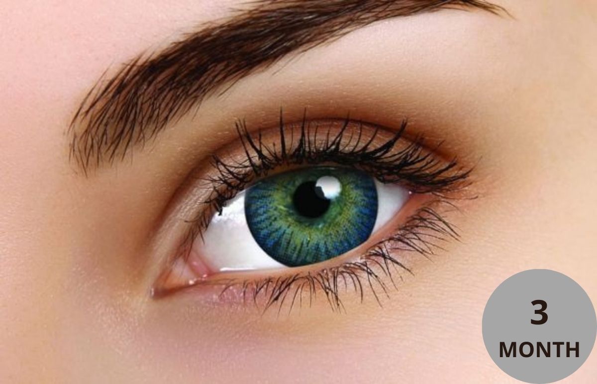 ColourVUE 3-Tones Blue Contacts Lenses | 90-day Use