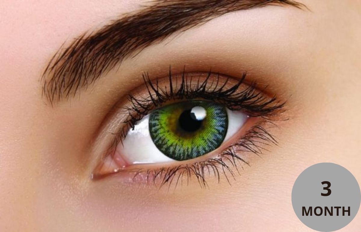 ColourVUE 3-Tones Grey Contact Lenses | 90-day Use