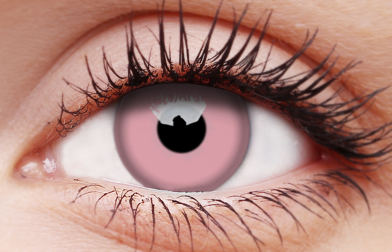 Barbie Pink Coloured Contact Lenses