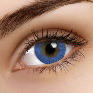 ColourVUE Basic Blue Contact Lenses | 90-day Use