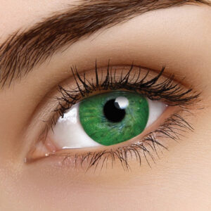ColourVUE Basic Green Contact Lenses | 90-day Use
