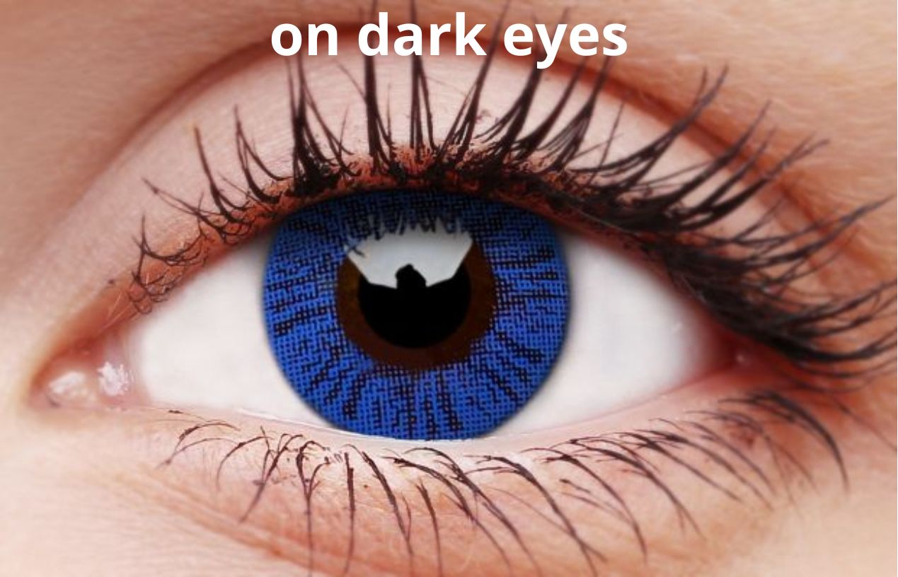 ColourVUE Basic Blue Contact Lenses | 90-day Use