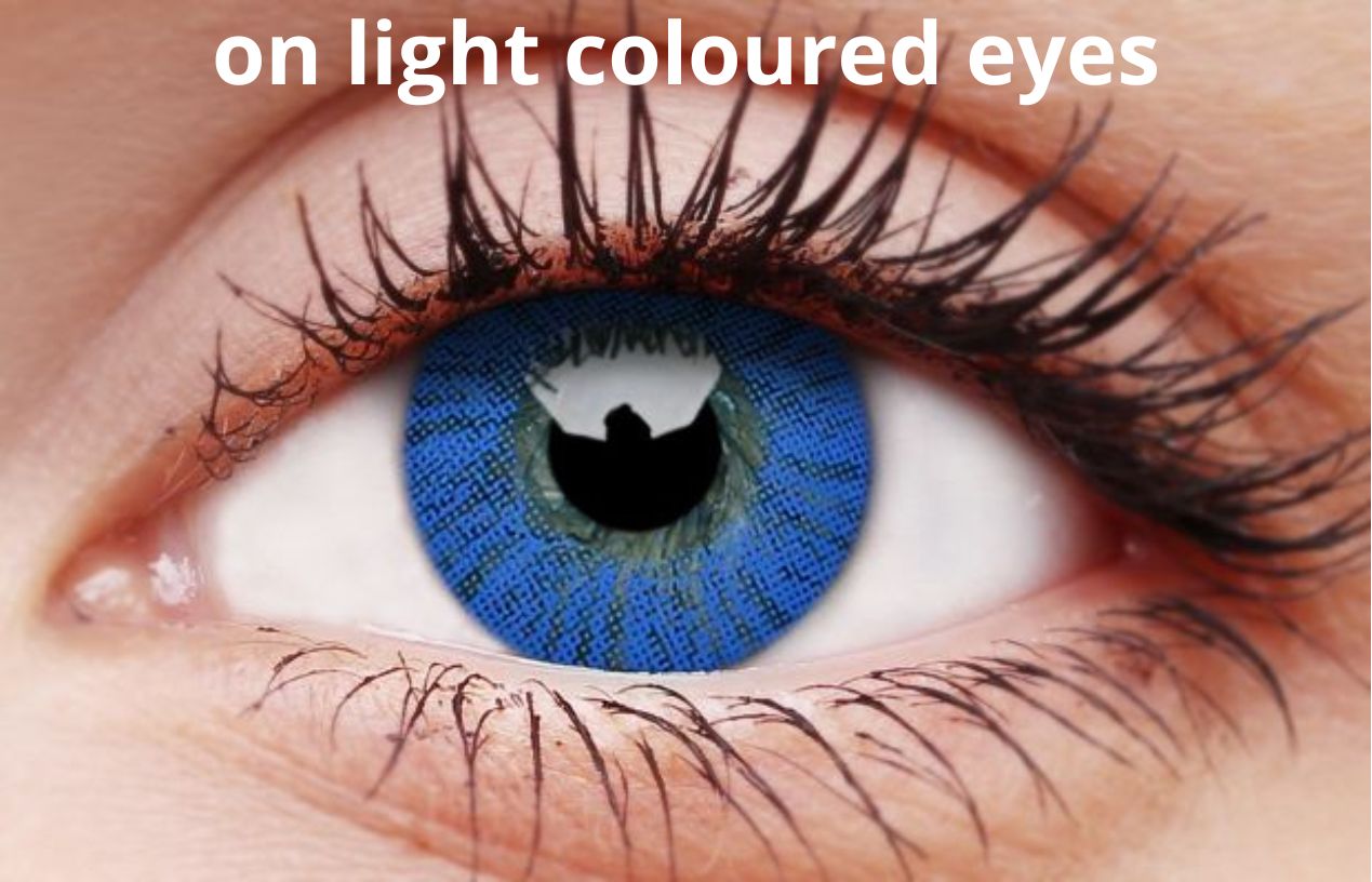 ColourVUE Basic Blue Contact Lenses | 90-day Use
