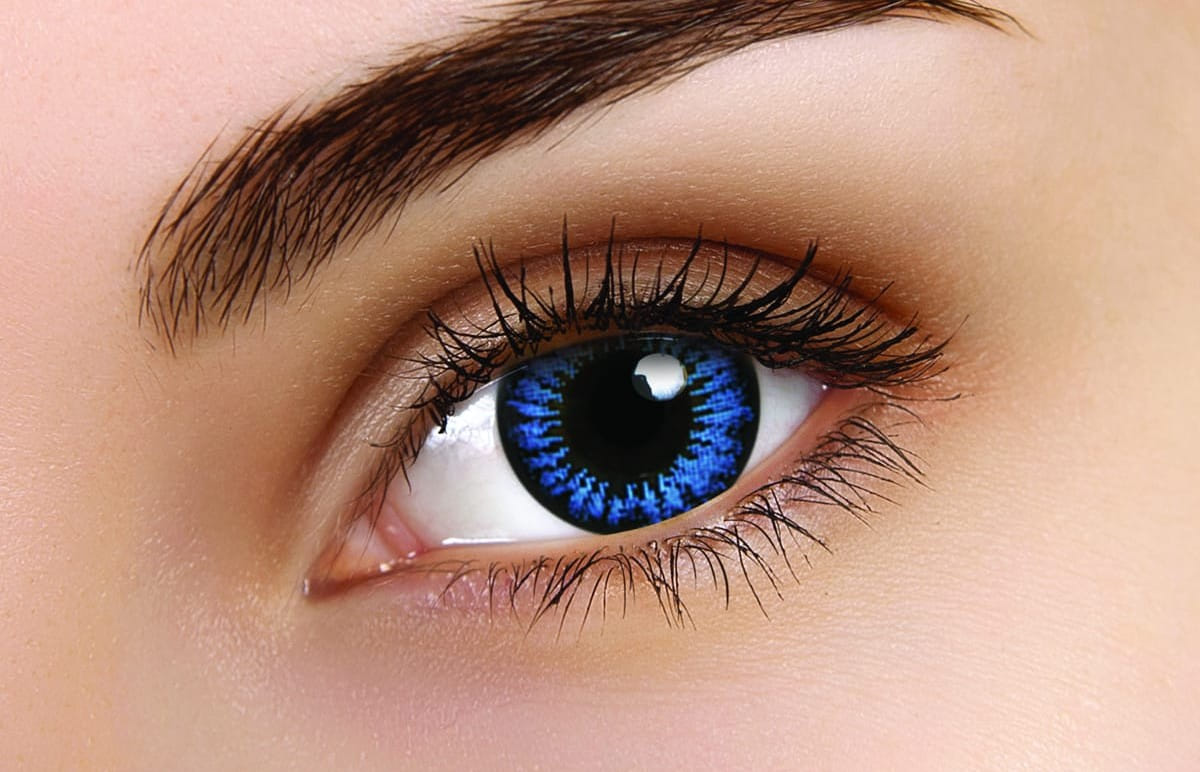 ColourVUE Cool Blue 15mm Contact Lenses | 90-day Use