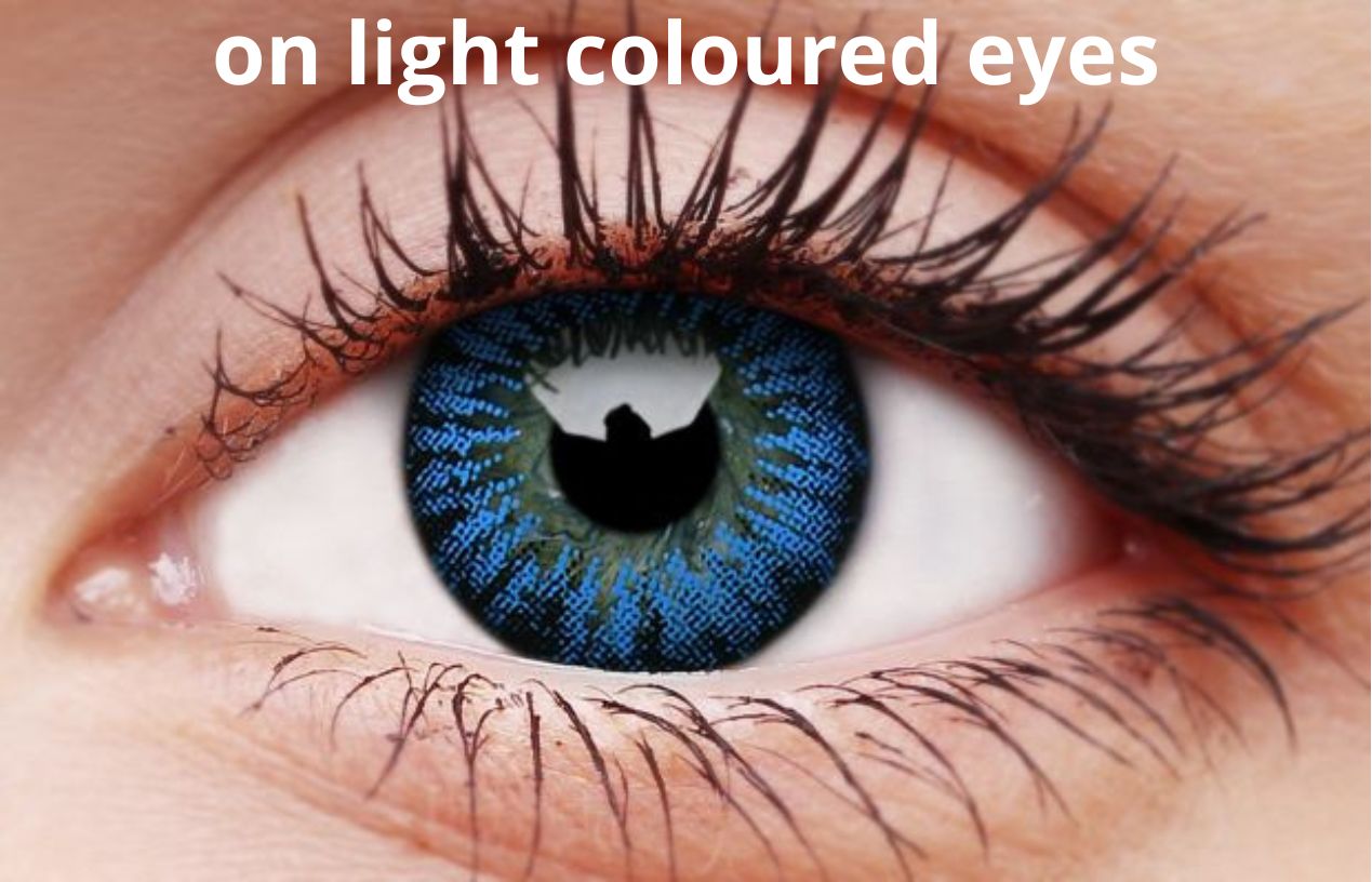 Cool Blue 15mm Coloured Contacts - Image 7