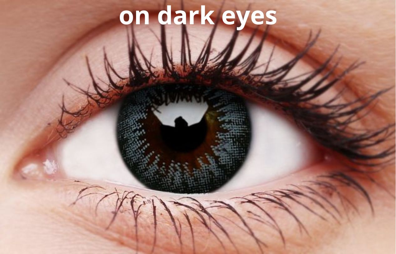 ColourVUE Evening Grey Big Eyes 15mm Contact Lenses | 90-day Use