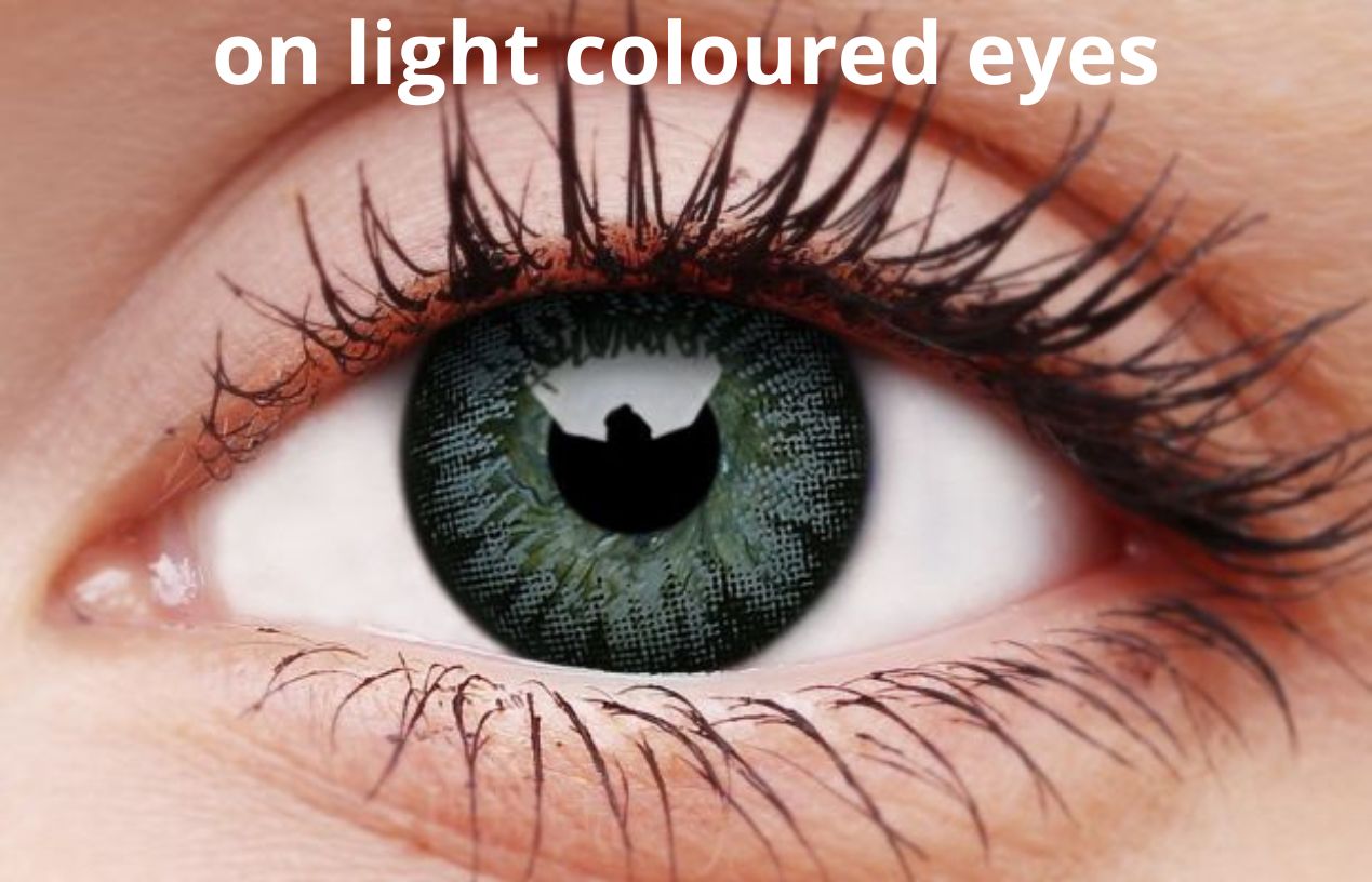 ColourVUE Evening Grey Big Eyes 15mm Contact Lenses | 90-day Use