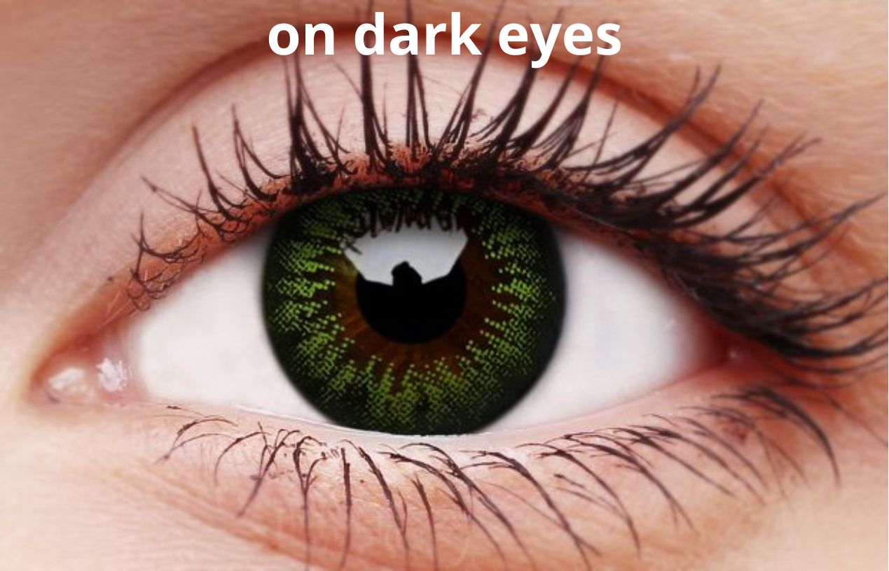 ColourVUE Party Green Big Eye 15mm Contact Lenses | 90-day Use