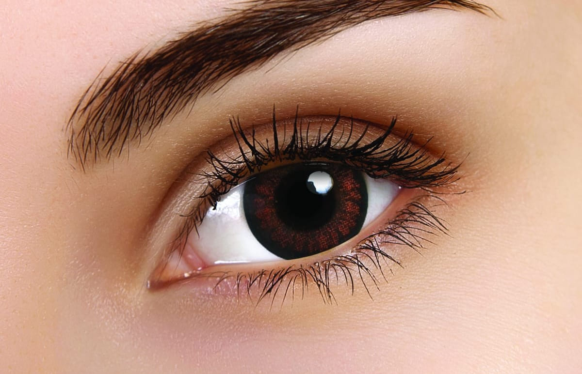ColourVUE Pretty Hazel Big Eye Contact Lenses | 90-day Use