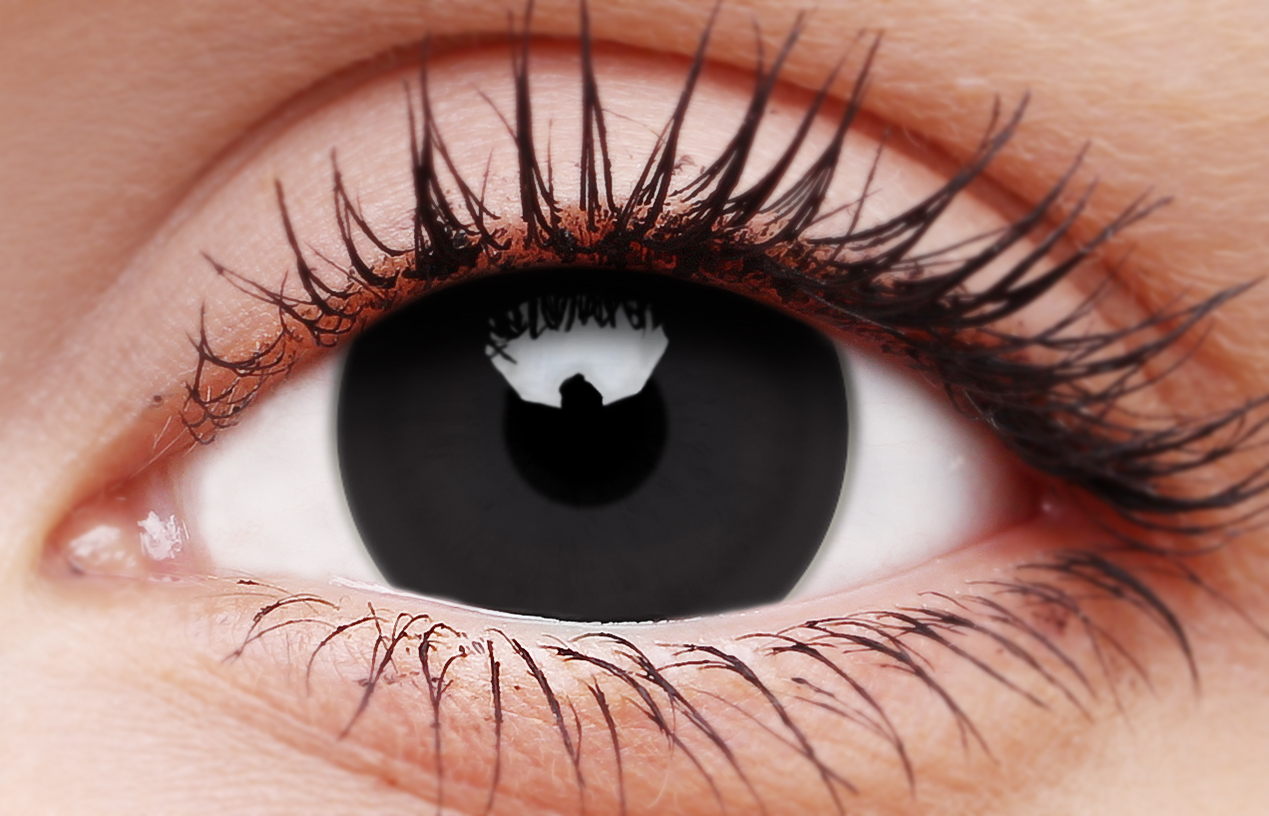 Black Titan Coloured Contact Lenses