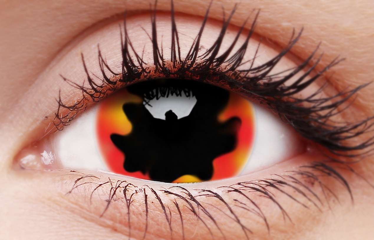 Blackhole Sun Coloured Contact Lenses