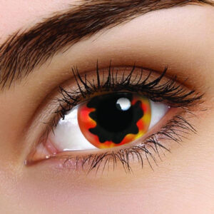 ColourVUE Blackhole Sun Mini Sclera Contact Lenses | 1-Year Use