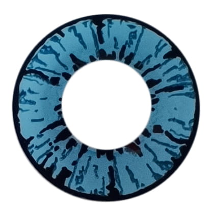 ColourVUE Blizzard Blue Contact Lenses | 90-day Use