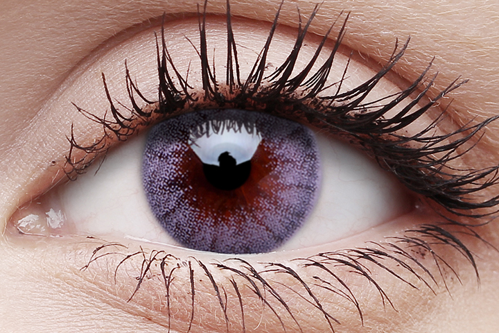 Carbon Grey Coloured Contact Lenses