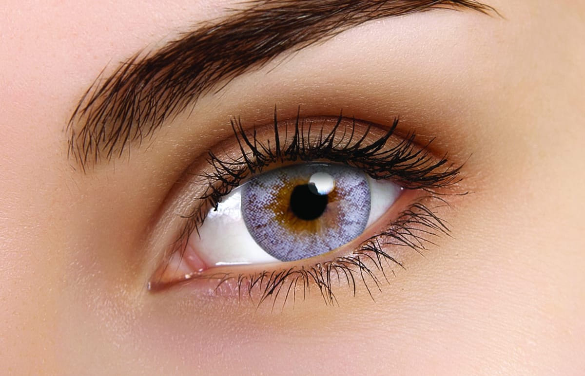 ColourVUE Carbon Grey Contact Lenses | 1-Month Use