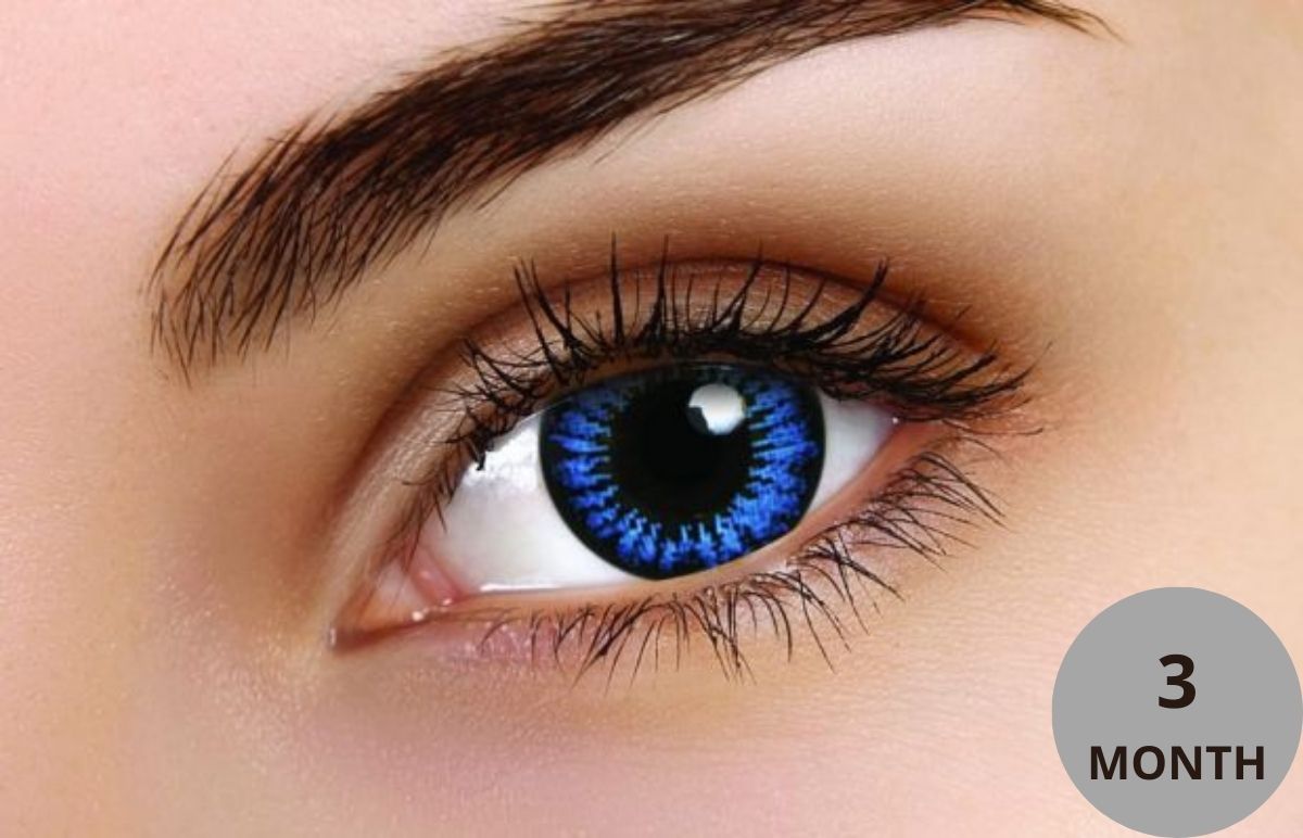 Cool Blue 15mm Coloured Contacts - Image 2