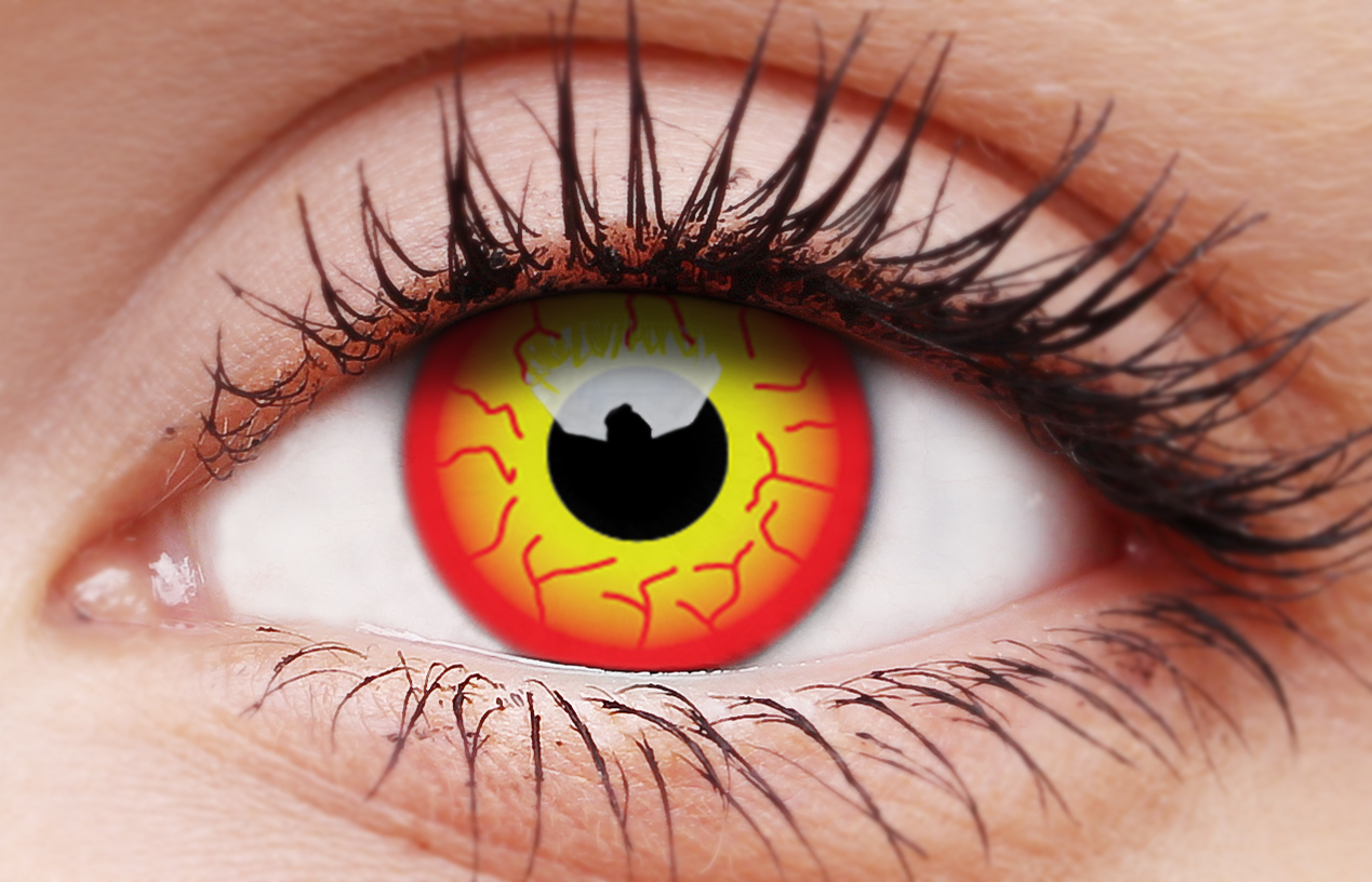 Darth Maul 1 Year Coloured Contact Lenses