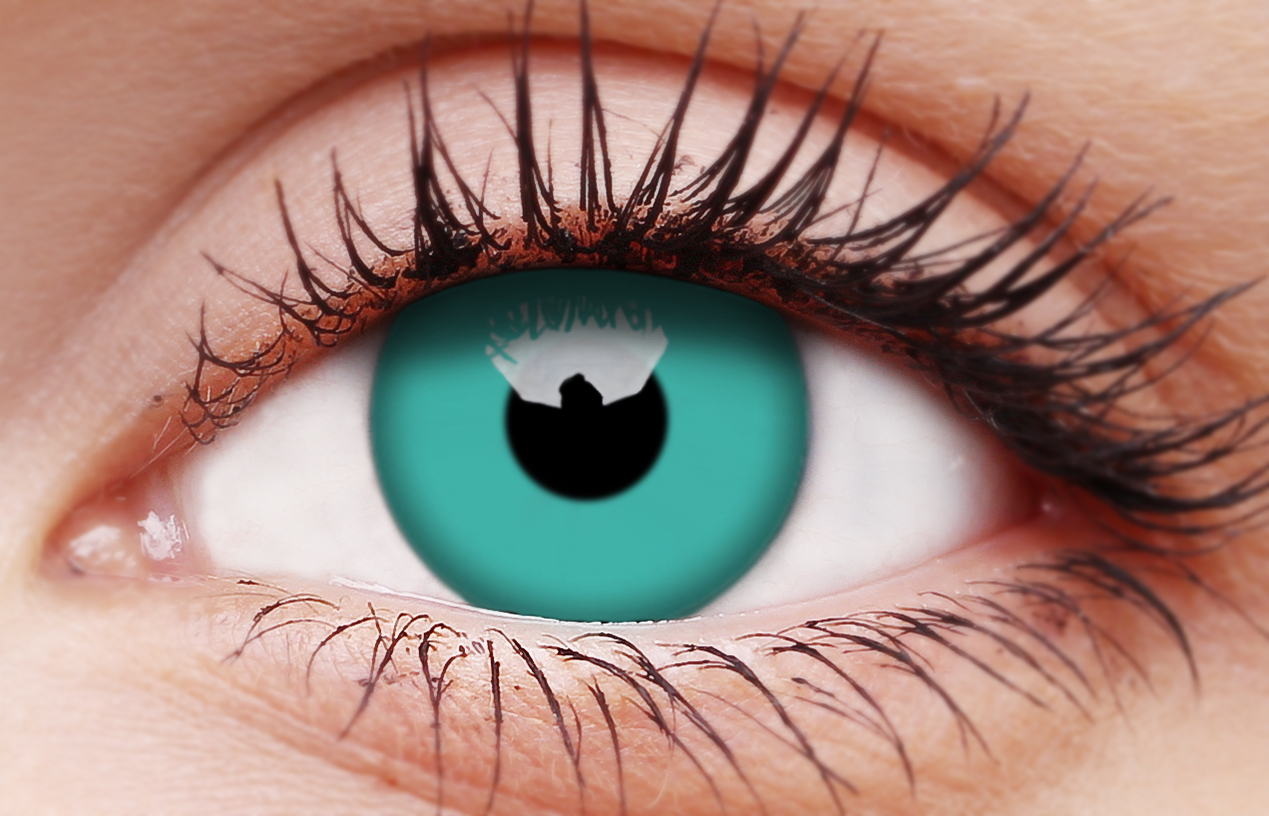 Emerald Coloured Contact Lenses