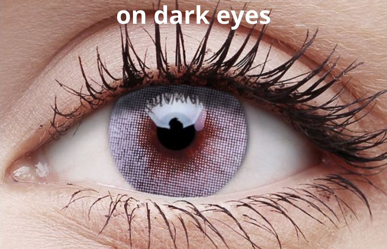 ColourVUE Pop Grey Contact Lenses | 1-Month Use