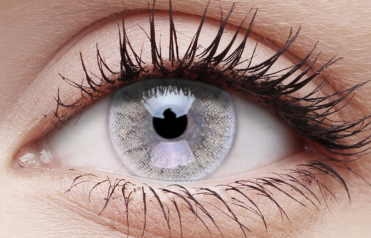 Frothy Ice Coloured Contact Lenses