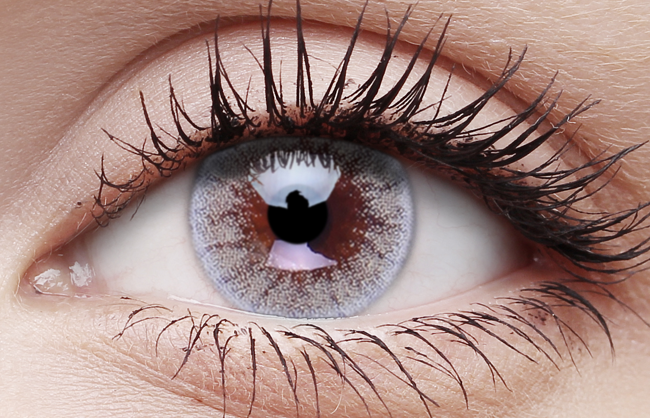 Frothy Ice Coloured Contact Lenses