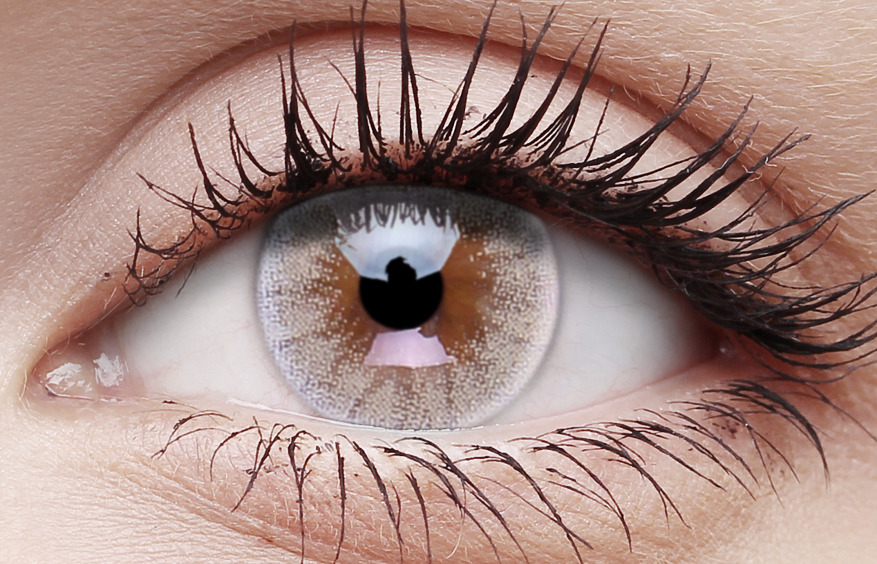 Frothy Ice Coloured Contact Lenses