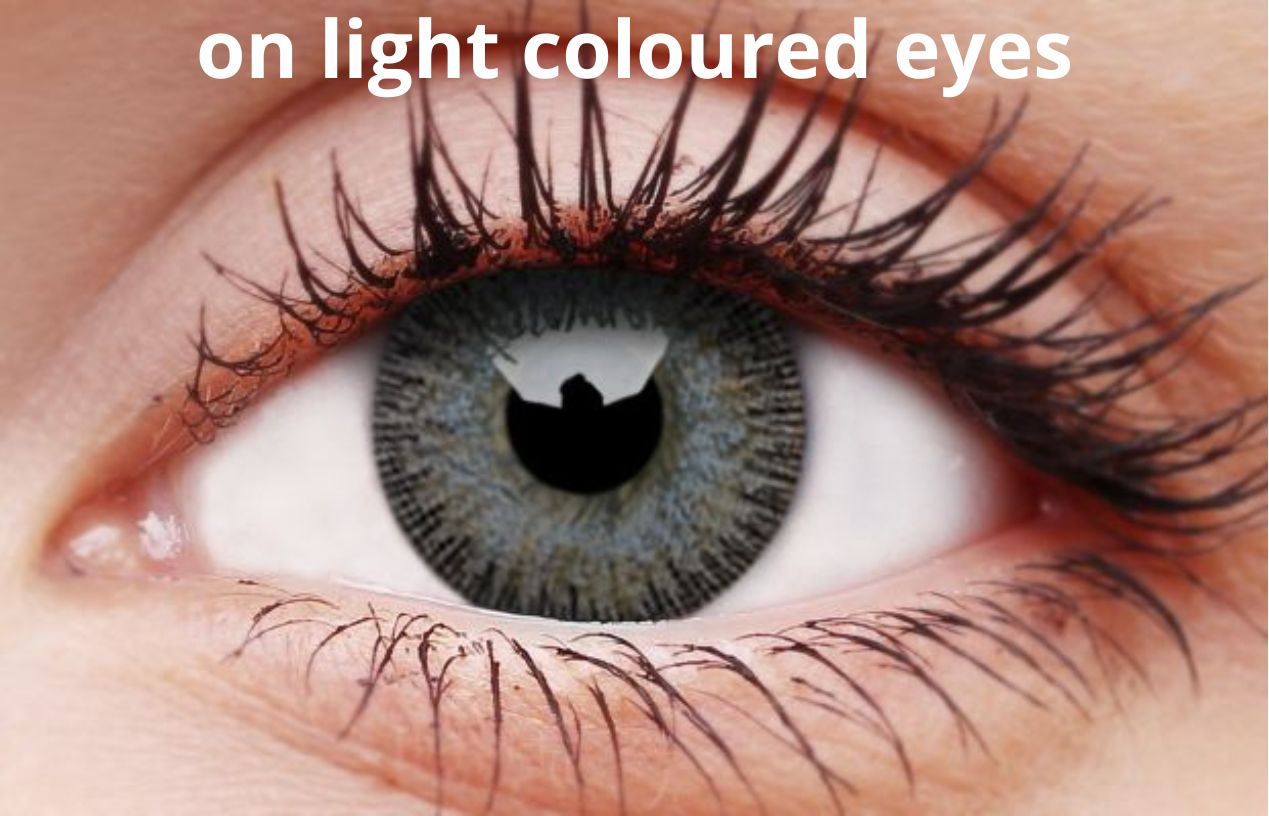 Grey-Blue Fusion Coloured Contacts - Image 7