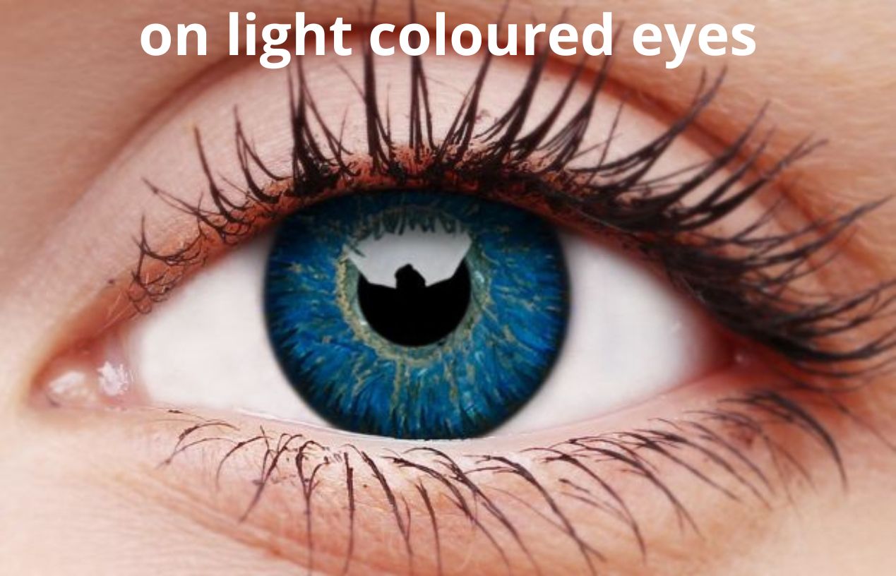 ColourVUE Glamour Blue Contact Lenses | 90-day Use