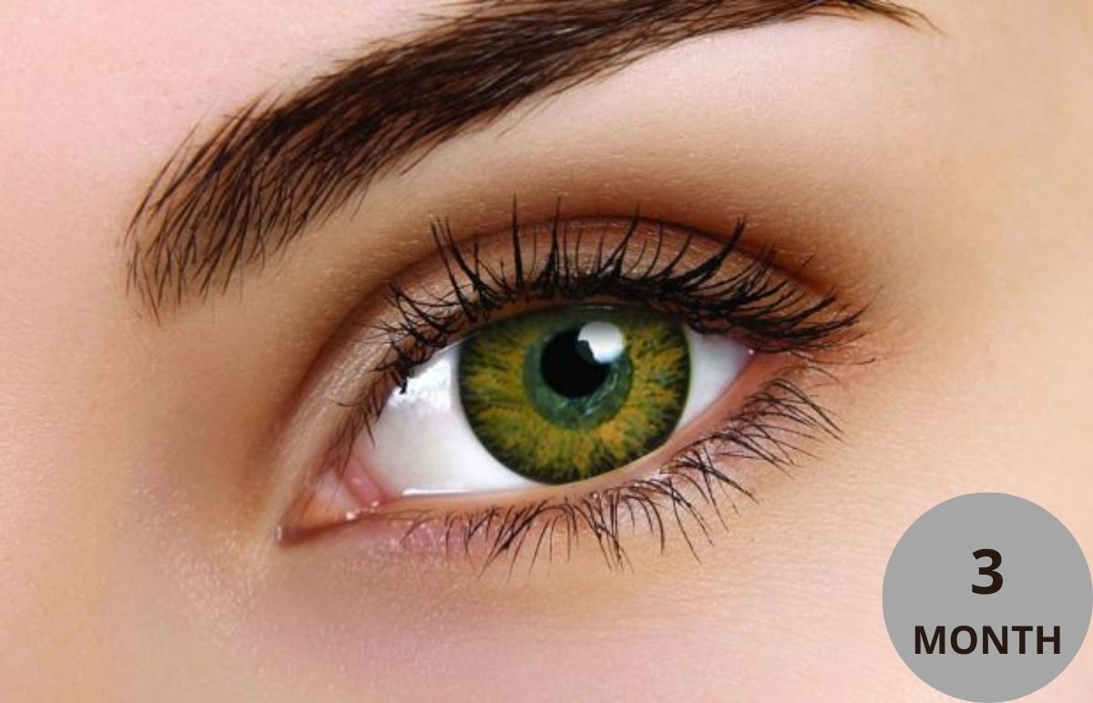 ColourVUE Glamour Honey Contact Lenses | 90-day Use