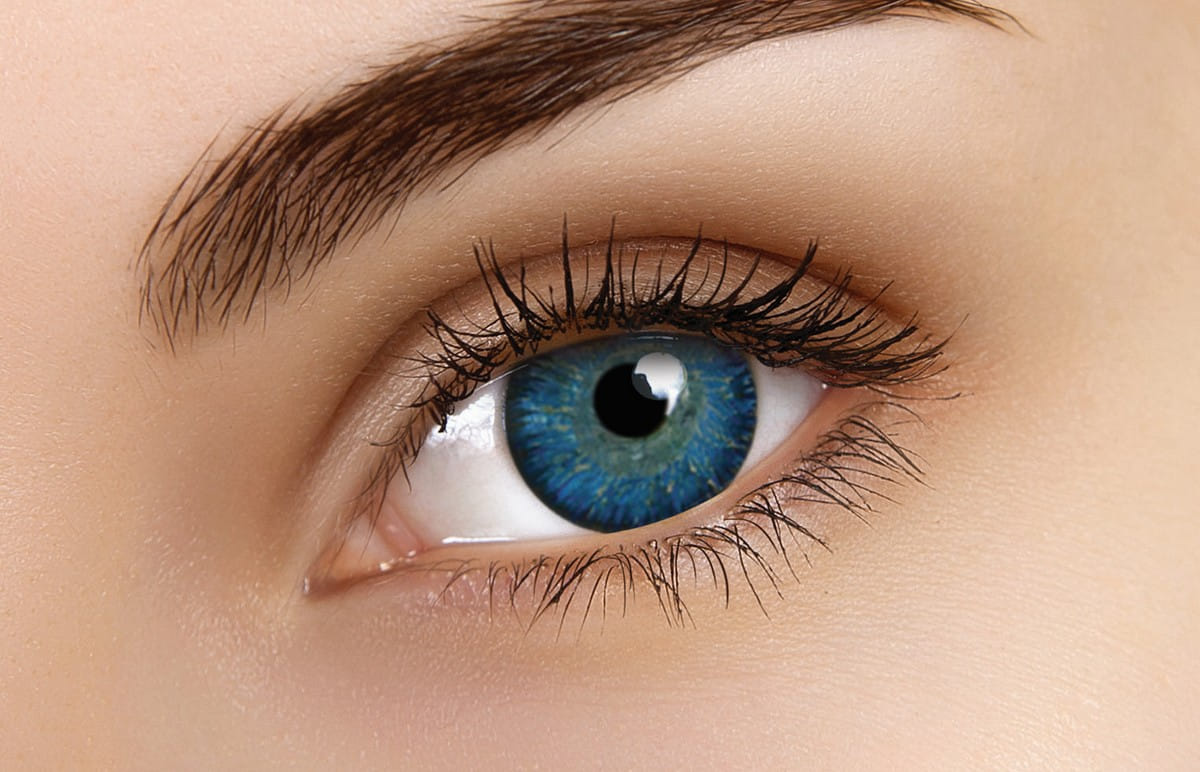 ColourVUE Glamour Blue Contact Lenses | 90-day Use